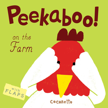 CHILDS PLAY BOOKS Peekaboo Board Book, On the Farm 9781846438646